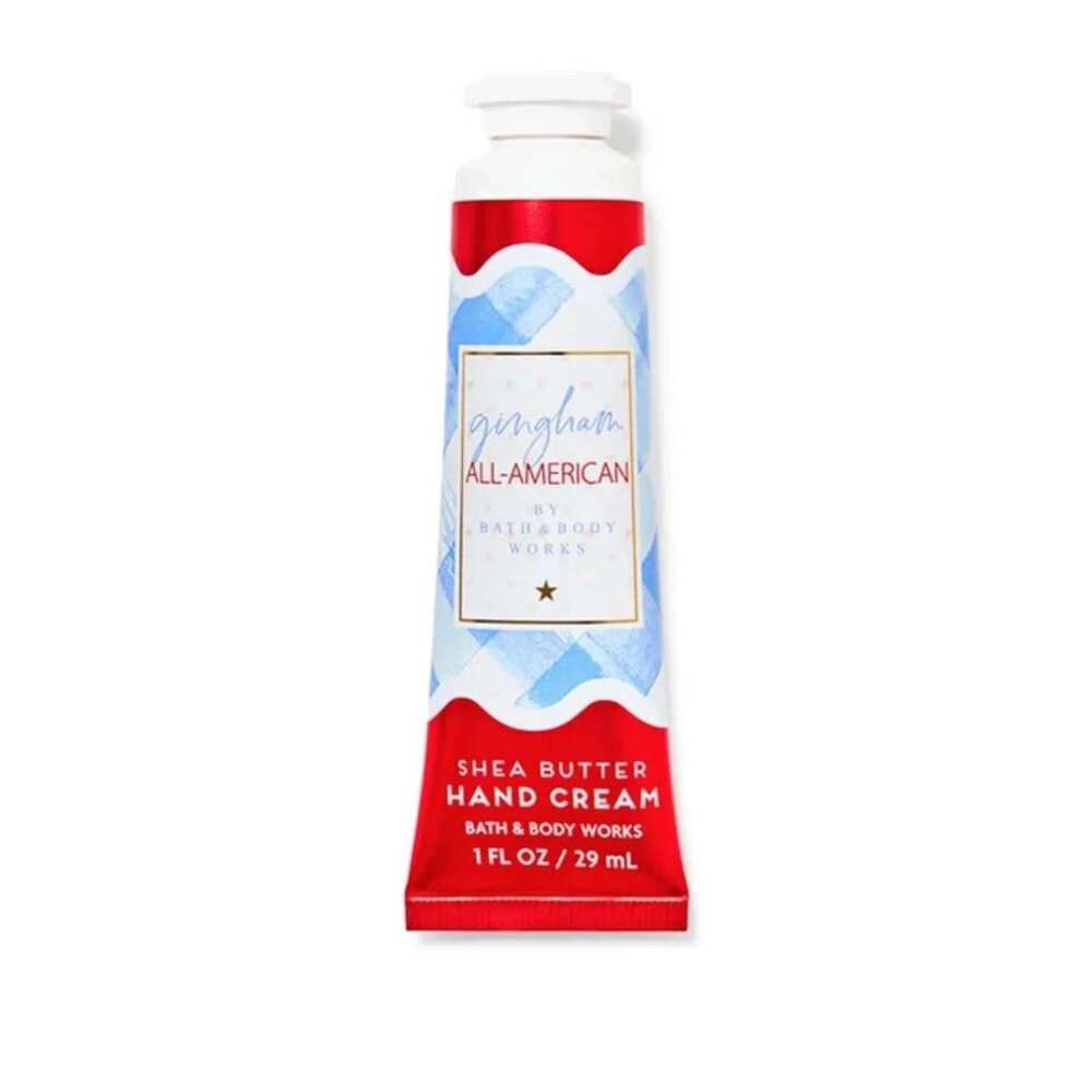 Bath & Body Works -GINGHAM ALL AMERICAN ~ MINI HAND CREAM